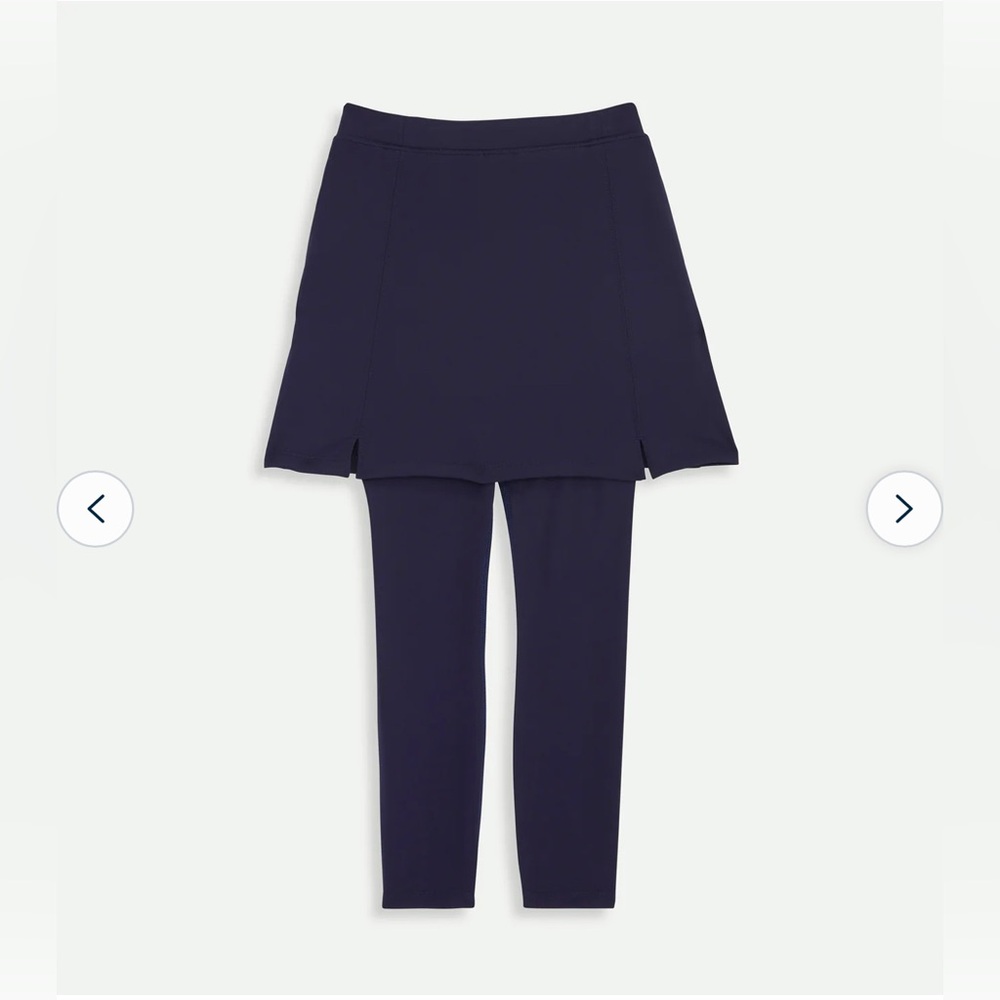 Renwick Skirted Legging Navy Blue Activewear Tennis Prep Athletic Outdoor Size L